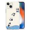 Phone Case For iPhone 17 Cases iPhone Air 16 15 12 13 14 Pro Max 7 8 Plus 16Pro iPhone11 Clear Soft Cover Cartoon Panda