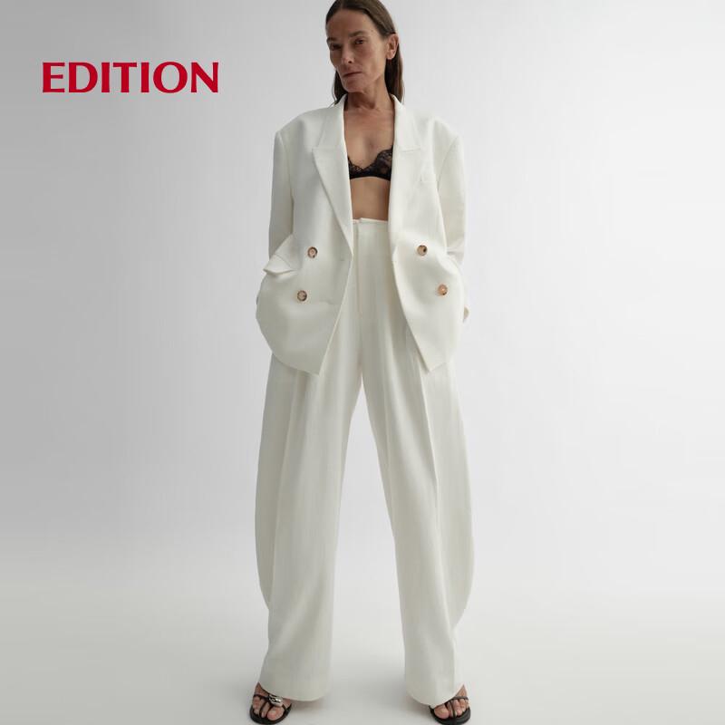 Edition RED LABEL Linen Oversized Blazer