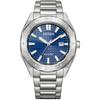 Citizen Eco-Drive BM7630-80L Solar Powered Watch Blue Dial Stainless Steel Band