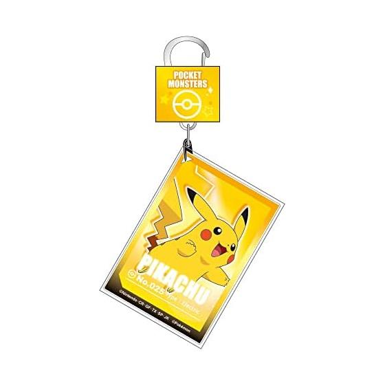 Tees Factory Pokemon Layer Acrylic Keychain Starlight Pikachu H7.5 X W5.2 X D0.3cm PM-5541324PC