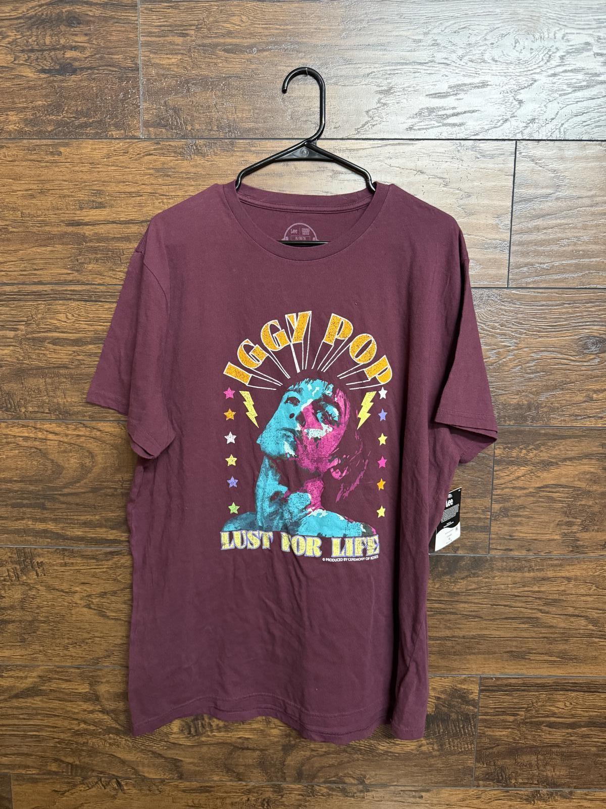Iggy Pop T-shirt Lust For Life Tee XL XL