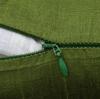 Home Decor Cushion Dupion Silk Solid Green Pillow Throw Cover Case - Choose