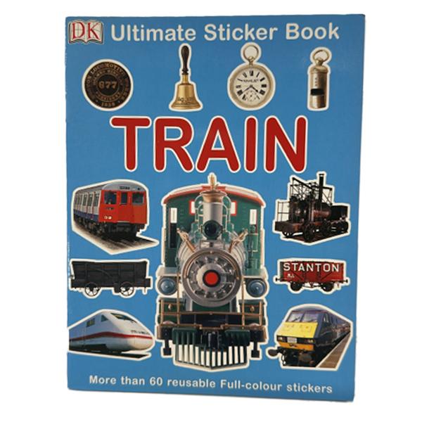 Ultimátní kniha samolepek s vlaky (Balení 60)