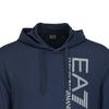Emporio Armani EA7 Series Casual Letter Print Hooded Sweatshirt Men tops Navy-Blue 3KPMC2-PJ7BZ-1554