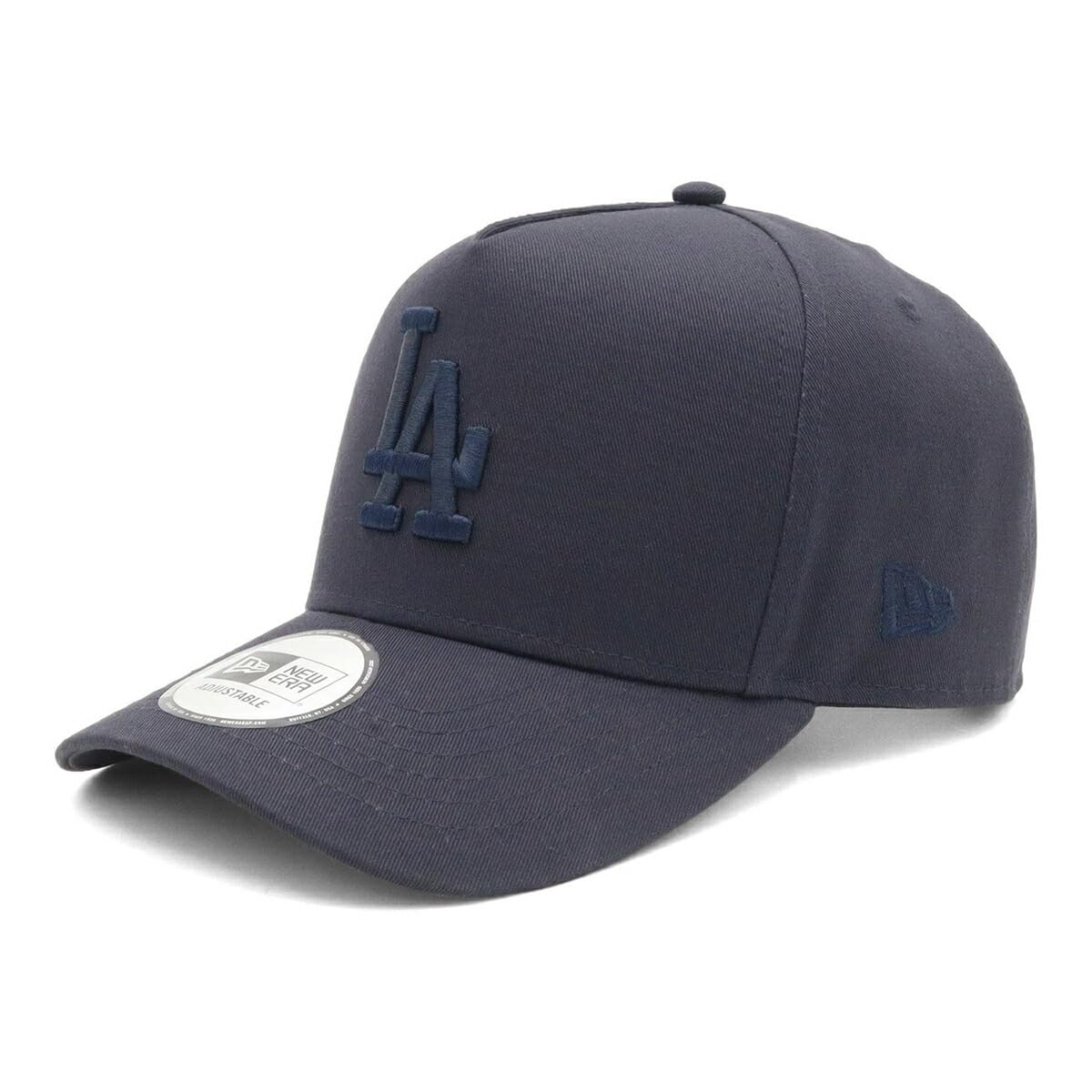 New Era MLB ONSPOTZ Exclusive LA Navy Free 9Forty Tonal Los Angeles Dodgers 9FORTY-D Cap, Size, D-Frame Logo,