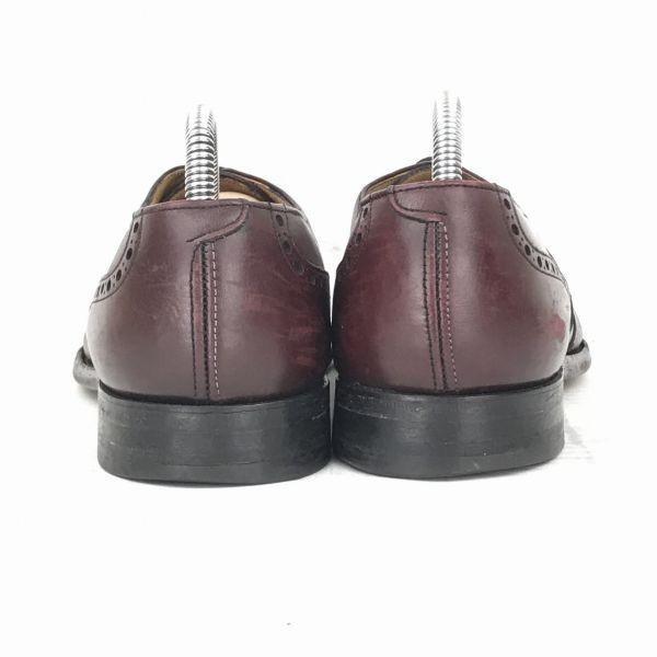 Johnston & Murphy ARISTOCRAFT Size 11A (27.028.0cm) Aristo Full Brogue Wingtip Vintage Shoes Reddish Brown(USED)