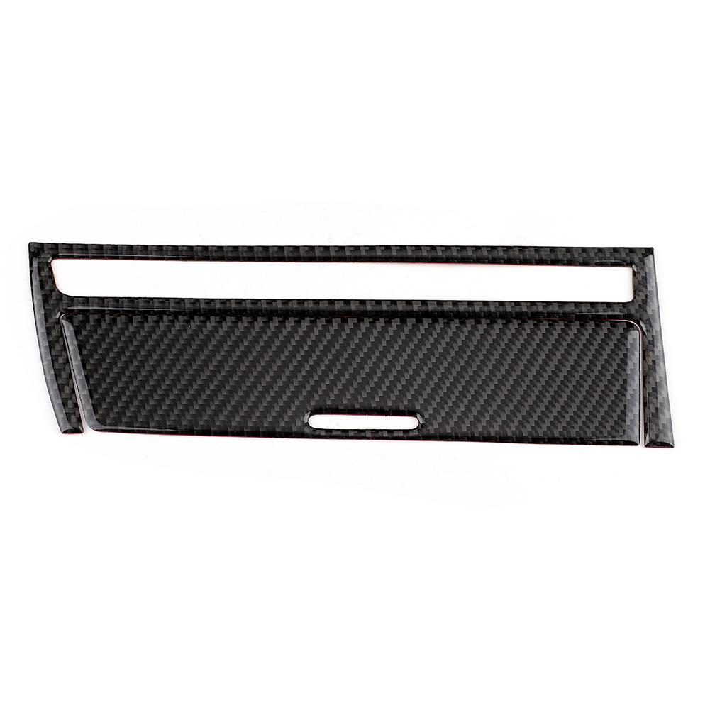 2pcs Carbon Fiber Car Cigar Lighter Trim Sticker Fits for 3 Series E46 1998 2005