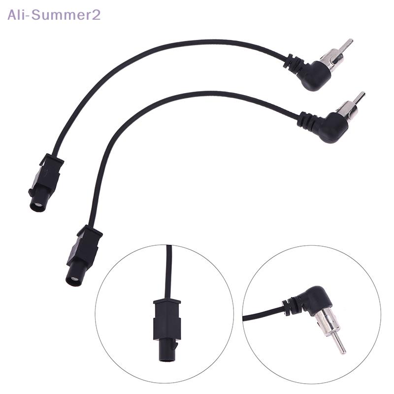 {MX} Universal Car Radio Antenna Adapter Cable AN Head Unit Audio FM AM Antenna Adapter Converter For VW Sagitar Bora