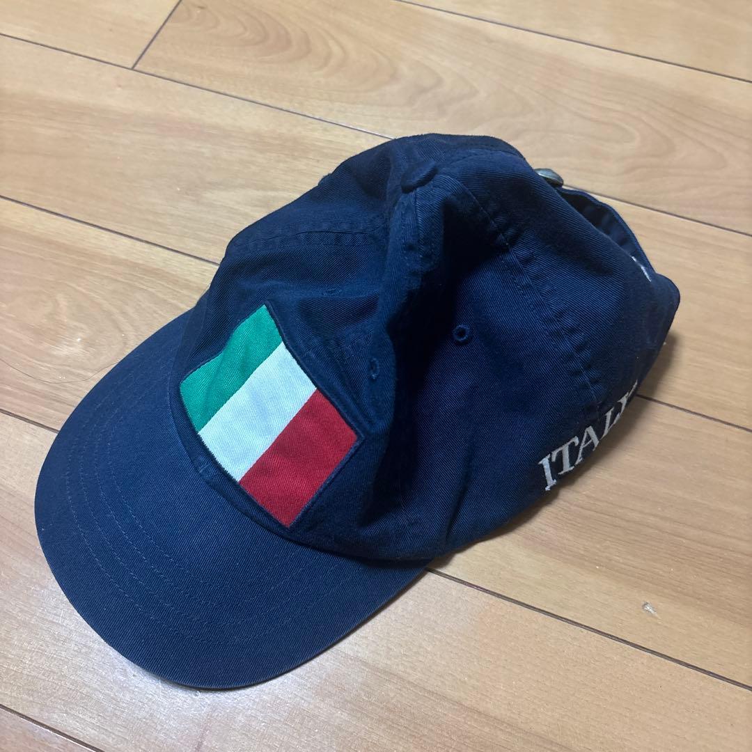 Used Polo Ralph Lauren Italian Flag 90s Vintage Cap