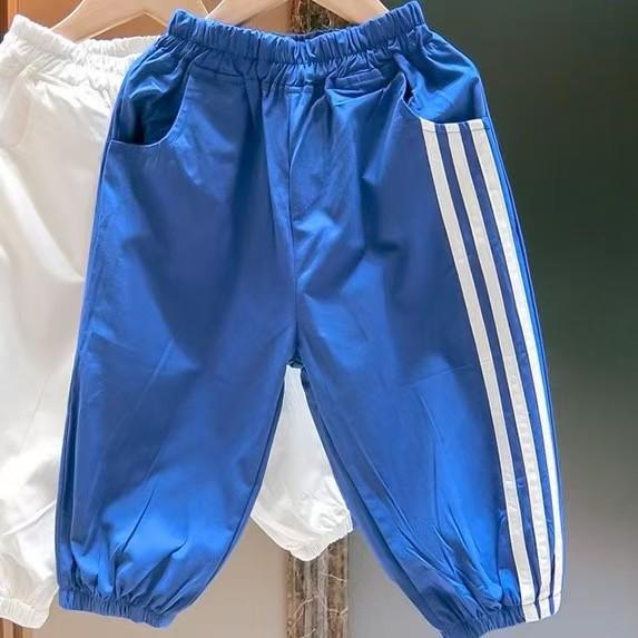 Boys Summer Thin Mosquito Proof Lantern Pants Loose Breathable Baby Casual Trousers 100