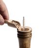 Salt and Pepper Mill, Wood Pepper Shakers with Strong Adjustable Ceramic Grinder with Spare Ceramic Rotor - Kitchen Accessories