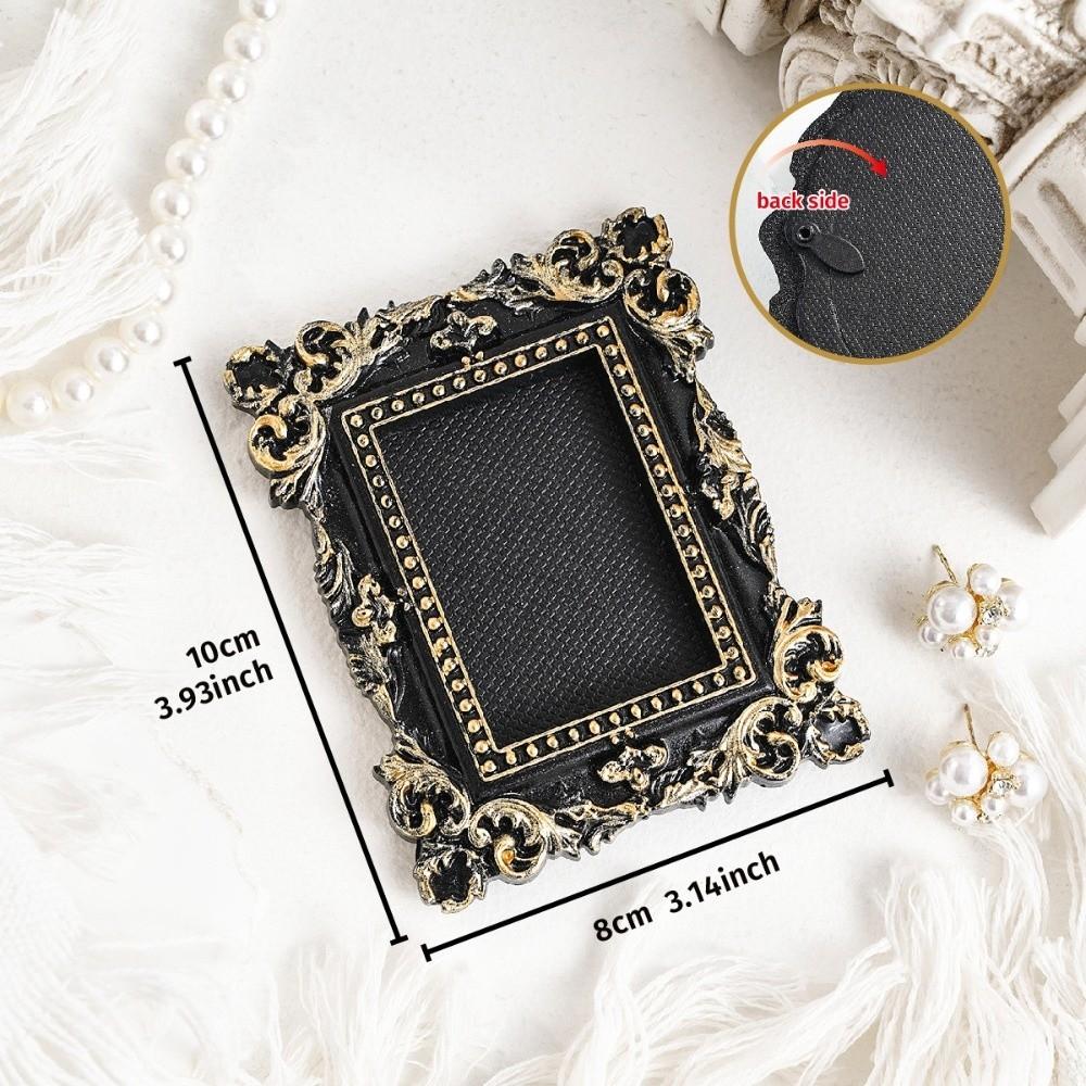 Resin Vintage Picture Frame Photographic Props Wedding Photo Display Frames  Gifts