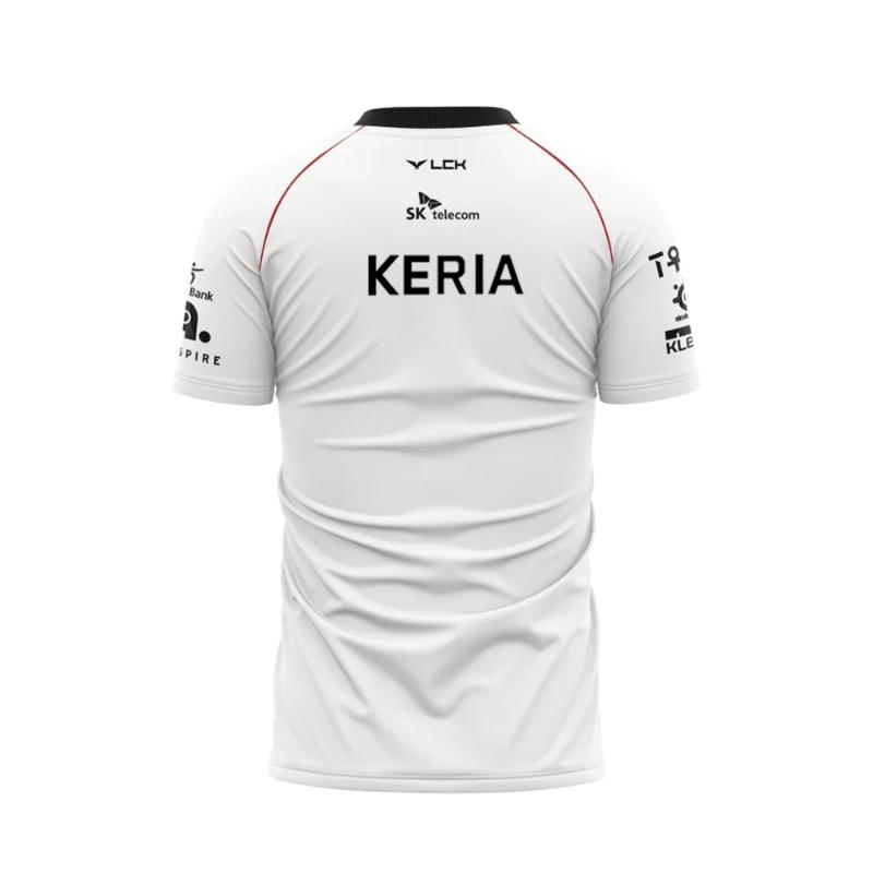 

2024 Нова футболка T1 Esports Team Form Футболка League Of Legends World Finals Джерсі Футболка LOL Games Faker Fan Support Чоловічий одяг L