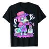 Pastel Goth Cute Creepy Plague Doctor Kawaii Menhera Wiccan T-Shirt Anime Aesthetic Clothes Harajuku Gothic Style Grunge Tee Top