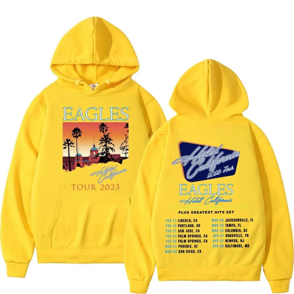 American Rock Bands Tour Print Hoodie Autumn Winter Hoodie for Unisex Hip Hop Pullovers Unisex Hoody Women Sweatshirts y2k Clothing