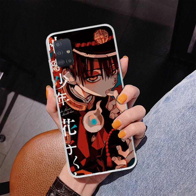 

Toilet Bound Hanako Kun Anime Phone Case For Samsung Galaxy A52 A32 A22 A12 A51 A31 A50S A30S A20S A10S Note 20 Ultra 10 Plus S1 Samsung A02S