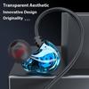 Quad Core Earphones 9D Surround Sound type C&3.5mm In Ear Headphones Deep Bass Noise Reduction Earbuds Gamer Headset for Samsung