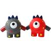 Chew Toy Built-in Sounder Cartoon Style Bite Resistant Wear-resistant Harmless Teeth Cleaning Scentless Squeaky Cartoon Animal Sound Doll for Home Use