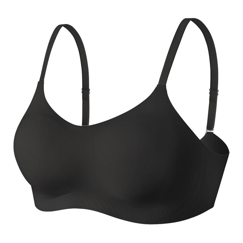 Plus Size Women Push Up Bra Gather Side Support Anti Sagging Breathable Underwear 1XL