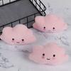 3 pcs White Finish Squeaky Pet Toy Crystal Soft Plush Cat Plush Plaything  Household Cats