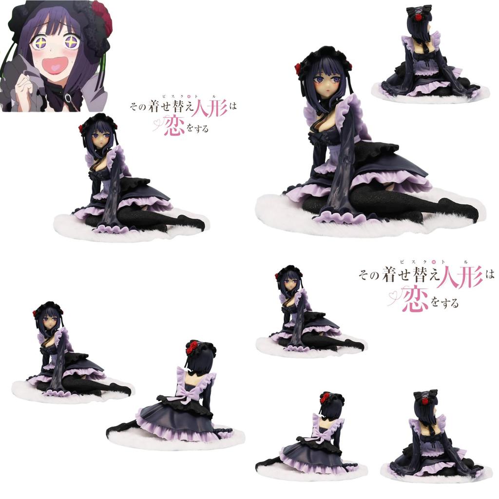 Collectible Anime Figure Handicraft Model Statue Pvc Material Black River Droplet