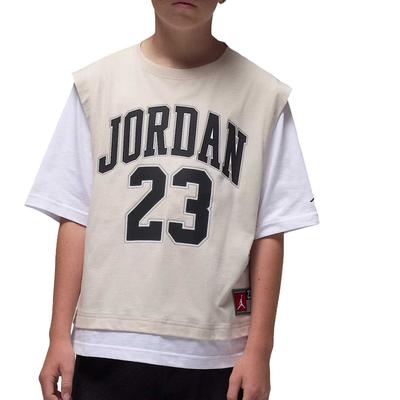 Jumpman T-Shirt Comfortable Versatile Fashion Trendy Short Sleeve Kids Tops IQ5330-104