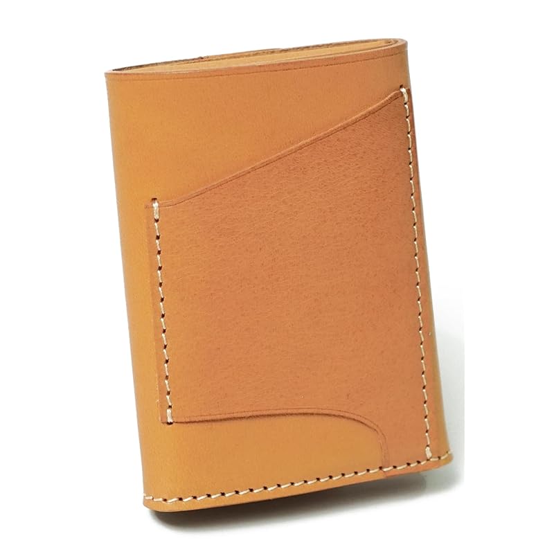 hinoki tochigi leather trifold wallet men's ladies trifold wallet folding wallet short wallet mini wallet compact genuine leather leather Thin large