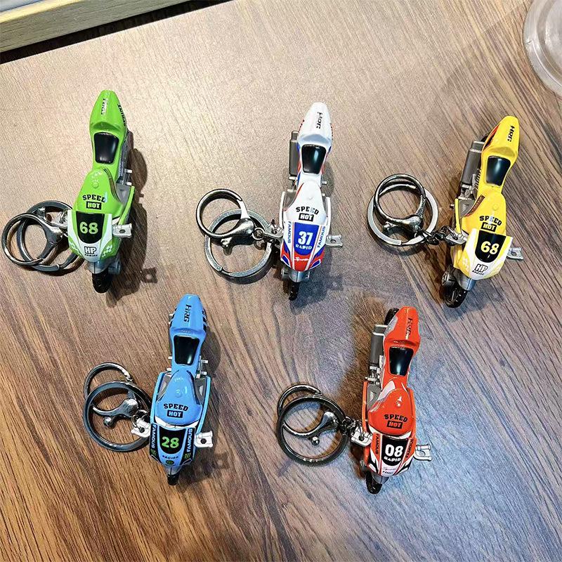 Portachiavi e Accessori per Zaino con Ciondoli per Auto e Moto Hui Li