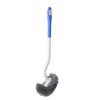 Wall-Mounted Long-Handle Toilet Scrubber with Bristles for Thorough Cleaning