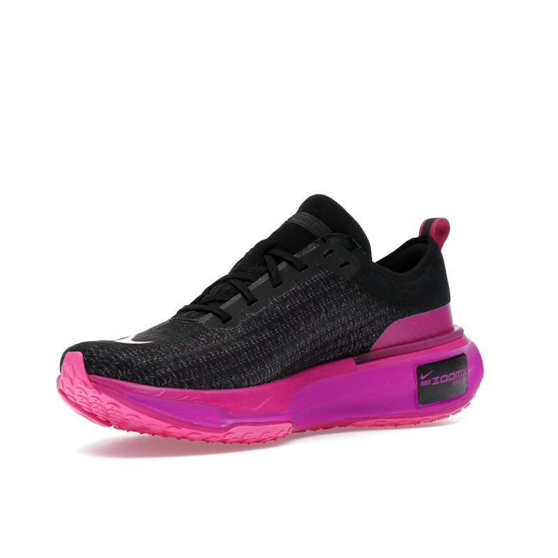 Nike ZoomX Invincible Run Flyknit 3 Black Vivid Grape Men Sneakers Hyper-Violet Laser-Fuchsia DR2615-006