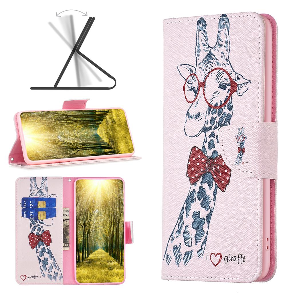 For Xiaomi Redmi Note 13 Pro+ 5G Case with Card Holder PU Leather Pattern Printed Phone Cover