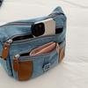 Denim Bag Women's Vintage Shoulder Bag Large Capacity Crossbody Bag