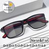 Nieuwe Trend TR90 Fotochromatische Leesbril 3 in 1 Outdoor Bifocale Zonnebril Sport Anti Blauw Dichtbij Ver Zicht Brillen Dioptrie