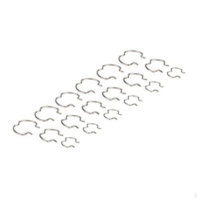 18x 800-801 Quick Connector Clip,Transmission Oil Cooler Line Clips, Durable Retaining Metal Clips
