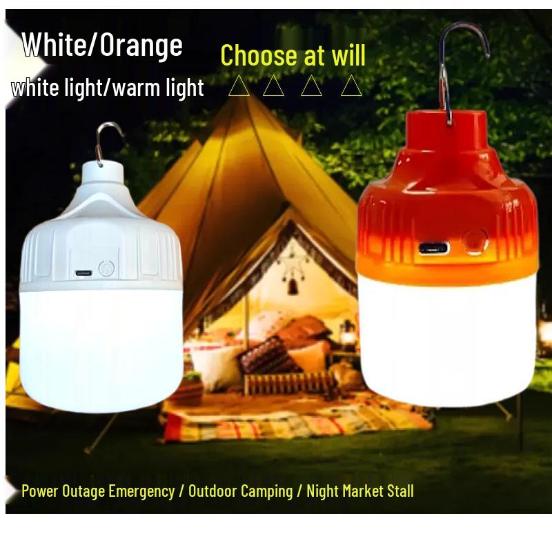 Rechargeable Emergency Bulb for Outdoor, Camping, and Home Use