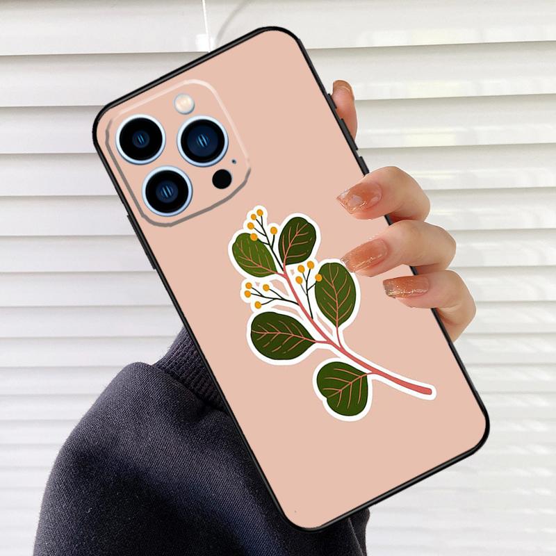 Purple Background Pattern Phone Case For iPhone 16 15 14 13 11 12 17 Pro Max mini 15 16 Plus 16e 17 Air Cover Fundas