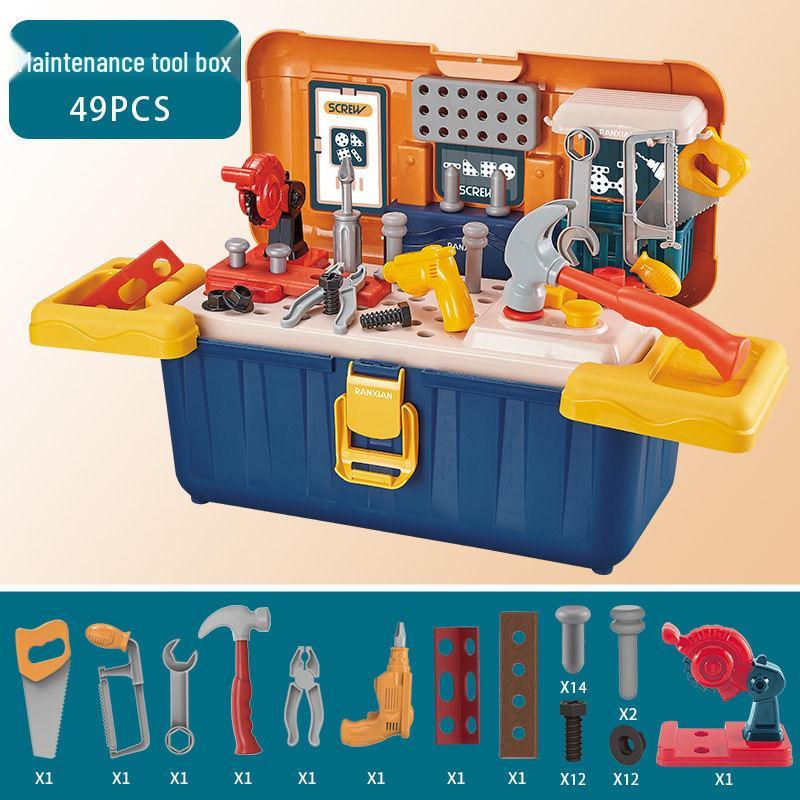 

Детский игровой набор отверток: Набор инструментов для сборки и разборки со строительными блоками в кейсе для переноски