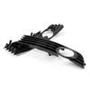 Pair Front Bumper Lower Fog Light Fog Lamp Grilles Grill 8E0807681 8E0807682 For A4 B6 02-05