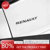 2026 Új Renault Kerékdísztárcsa ABS 3D logóval Autó Hátsó Csomagtartó Embléma Jelvény Matrica Renault Megane 2 Duster Logan Captur Clio Lagu