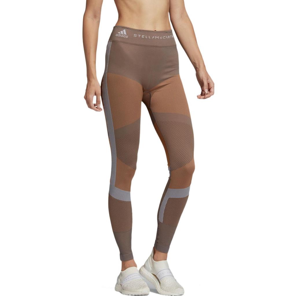 (WMNS) Adidas Stella McCartney Running Leggings Asia Sizing 'Olive Green' Women's FI8309
