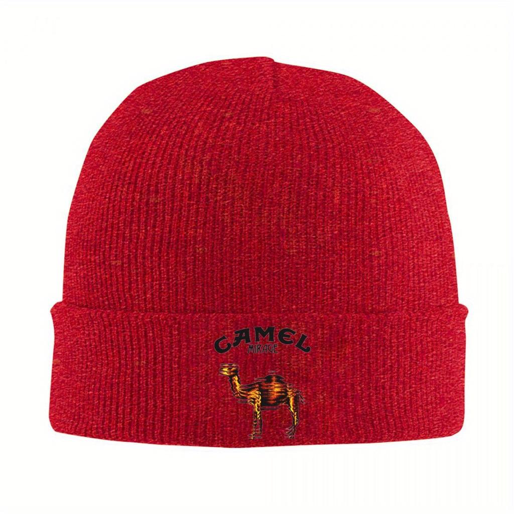 Camels Trophy Knit Hat Beanie Autumn Winter Hats Warm New Off Road Vehicle Racing Cap for Men Women Gift