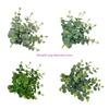 Artificial Eucalyptuses Leaves Stems Simulation Branch Flower Arrangement Decor