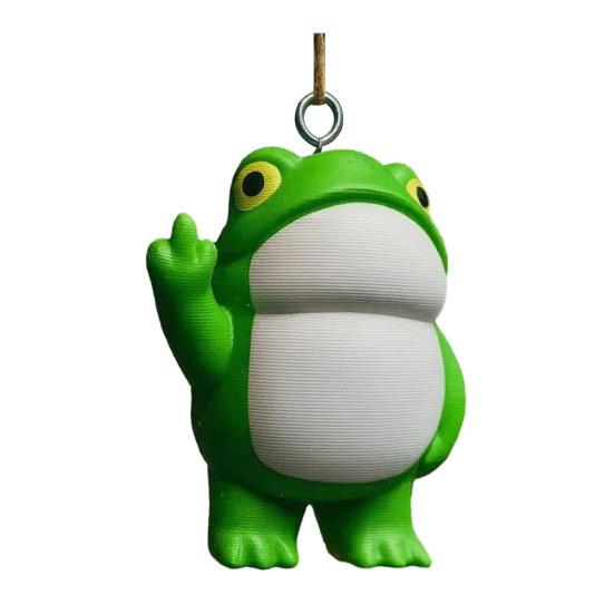 Animal Pendant Elephant Giraffe Hippopotamus Frog Design Christmas Ornament Hanging Rustic Holiday Decor