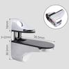 Glass Shelf Clips Adjustable Shelf Brackets For Displaying Decorations Easy Installation Functional And Stylish