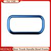 Stainless Steel Car Rear Trunk Door Handle Bowl Frame Decoration Sticker Cover Trim for Toyota CHR C-HR 2016 - 