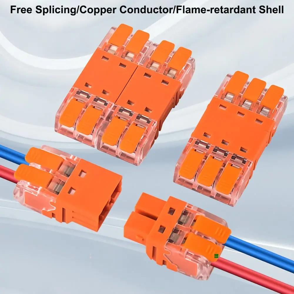Mini Quick Terminal Block Universal Compact Fast Connector Compact Splice Electrical Connectors Electrical