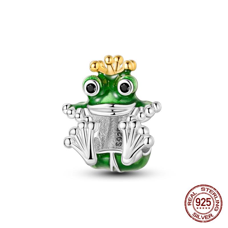 Originale Eulenperlen, 100 % Kupfer, Glückskatzen-Elefanten-Anhänger, passend für Originalarmbänder, DIY-Schmuckherstellung, Geschenk für Frauen