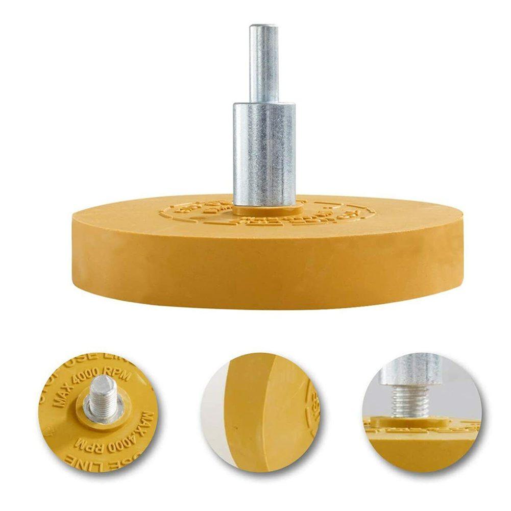 För ALLA STANDARDBORRBORRAR Borttagare Hjul GRATIS BORR Borttagning U Gummi 88mm Fäste Låg Borttagare Karamell Hjul