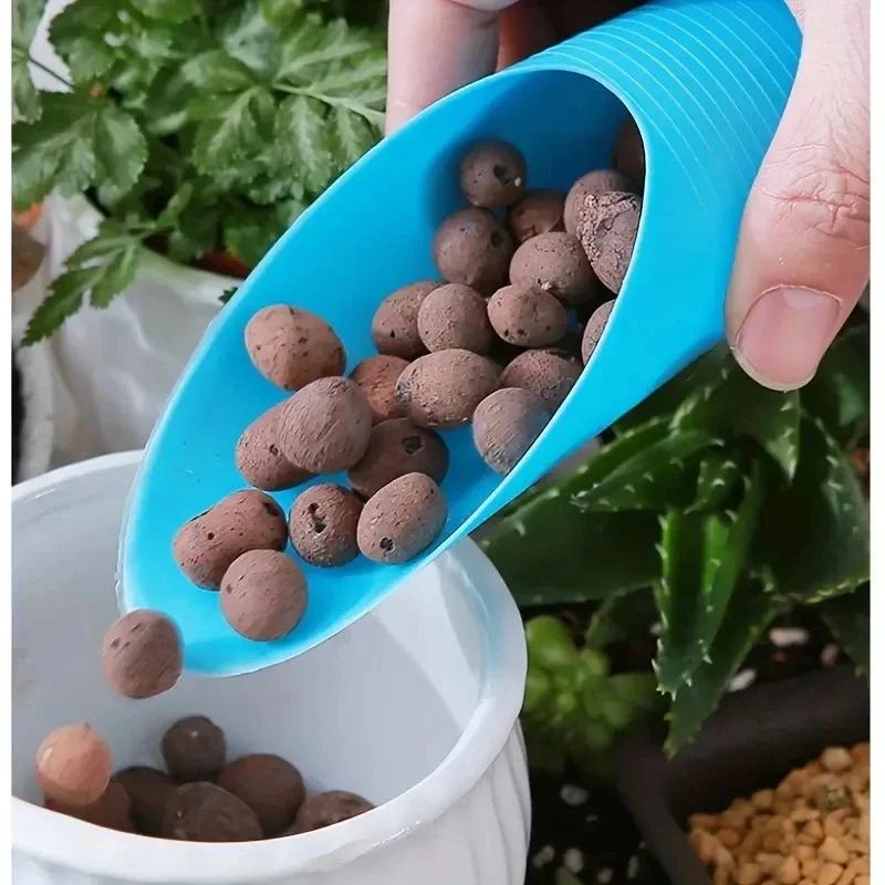 4 szt./zestaw Plastikowe Wytrzymałe Wiadro Łopatka Cylinder Uprawowy w Doniczce Łopatka do Gleby Roślin Mięsnych Narzędzia Ogrodnicze Mini Narzędzie do Sadzenia w Ogrodzie