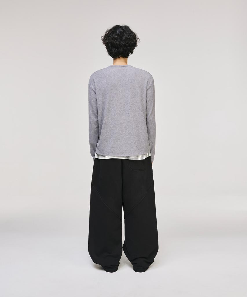 SIGNATURE Fatigue Curved Training Pants [Black]